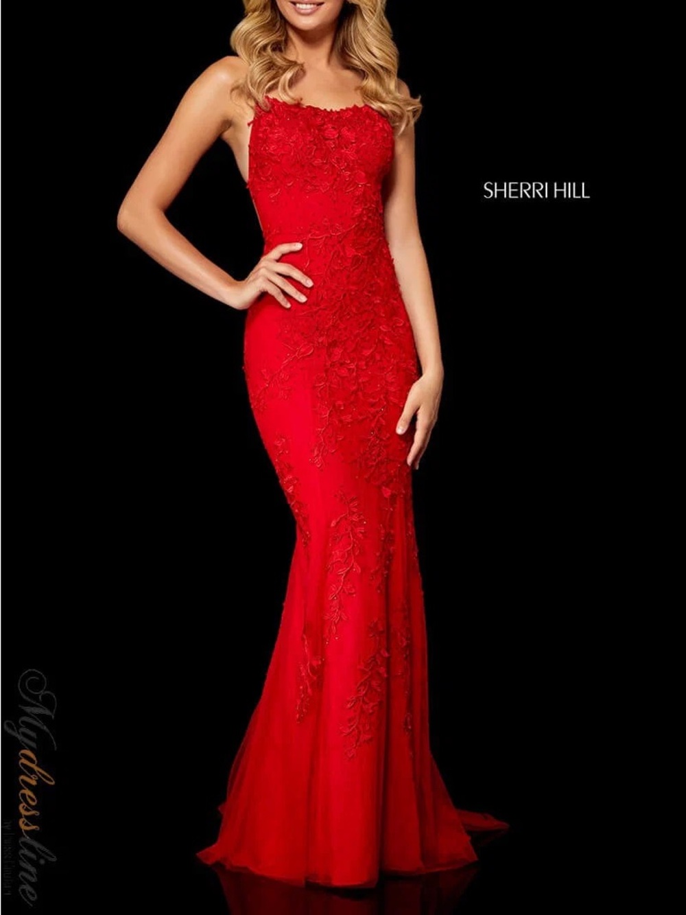 Sherri Hill 52338 Prom Dress Open Back
